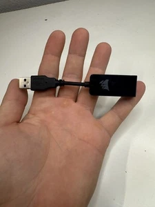 Adaptateur Son USB 3,5mm RDA0043 pour CORSAIR HS55 SURROUND GAMING - Photo 1/5