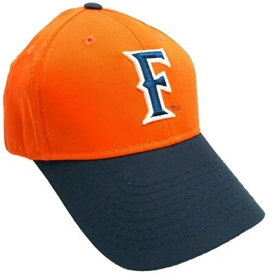 NCAA OC Sports CSU Fullerton Embroidered Adjustable Orange Youth Strap-Back Hat - Image 1 of 4
