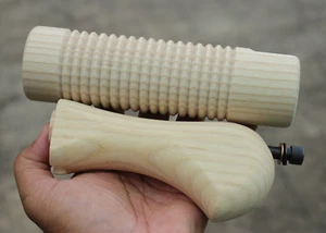 NEW FOREND & WOODSTOCK FURNITURE MOSSBERG 590 SHOCKWAVE 12 GA ASH WOOD UNSTAINED - Picture 1 of 24