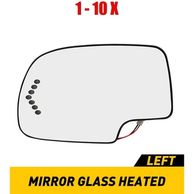 Controlador LED de vidrio de giro de señal de espejo térmico 88944391 lateral para Chevy 1-10 piezas Foto 1 de 4