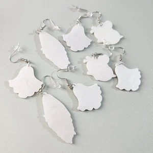 Fashion Pendant Earrings Unique Charm Acrylic Dangle Earrings Jewelry - Picture 1 of 12