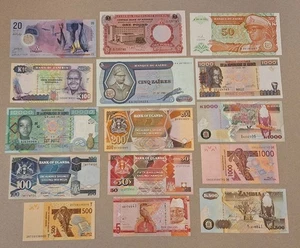 16 AFRIKANISCHE BANKNOTEN (REF.7) GRADE AUNC - Bild 1 von 2