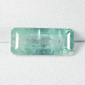 5.19 ct MASSIVE RARE MOZAMBIQUE ELBITE GREEN NATURAL TOURMALINE  See Vdo 6346 MX - Picture 1 of 2