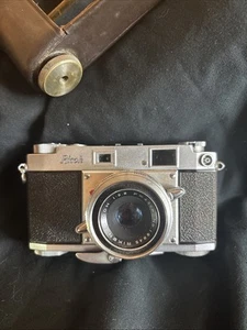 Ricoh 500 35mm Camera W/ Riken Ricoh 1:2.8 4.5cm Lens. *Untested* - Picture 1 of 6