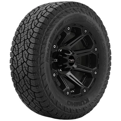 LT235/85R16 Kumho Road Venture AT52 120/116S LRE Black Wall Tire Foto 1 de 4