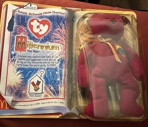 “TY” 2000 Ronald McDonald House Charities Rare “Millennium “ The Bear (New) - Picture 1 of 1