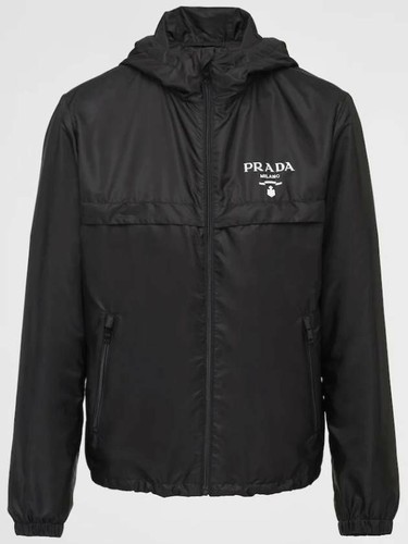 Giacca Bomber Prada Re Nylon con Cappuccio 133039060