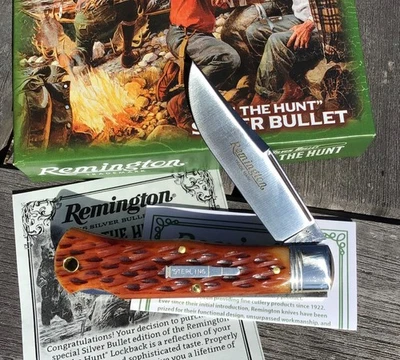 Great Eastern Cutlery R1342SB (GEC #42) 2026 Remington Siver Bullet Lock Back - Imagem 1 de 4