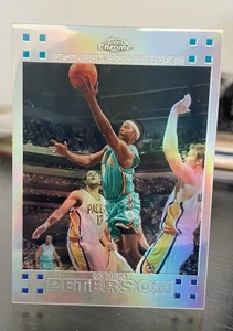 Morris Peterson 2007-08 Topps cromo #30 refractores/999 New Orleans Hornets - Imagen 1 de 2