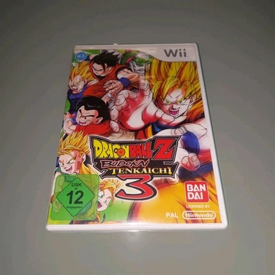 Nintendo Wii Dragon Ball Z Budokai Tenkaichi 3 Mit Booklet Gebraucht Gut-Okay - Bild 1 von 4