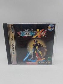 Rockman X4 - Sega Saturn - Japan Import - Complete With Reg