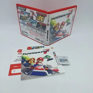 Mario Kart 7 (Nintendo 3DS Handheld Console Game, 2011) - Complete w/ CIB Manual - Picture 1 of 5