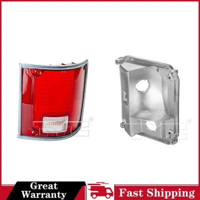 Lámpara trasera izquierda derecha TYC lente lámpara trasera carcasa 2x para 1979-1986 GMC C2500 Foto 1 de 4