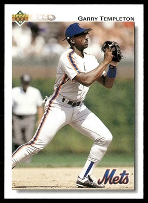 1992 Upper Deck #411 Garry Templeton - Image 1 of 2