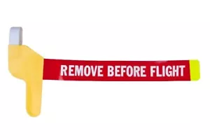 DeGroff Aviation High Visibility Pitot Tube Cover - Remove Before Flight - 4935E - Bild 1 von 1