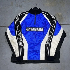 Yamaha FXR Snowmobile Jacket Racing Men’s Size XXL Blue Vintage Canada - Picture 1 of 12