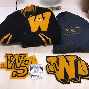 Lot VTG Washington Generals/Harlem Globetrotters Basketball Jacket Cheerleader - Picture 1 of 11