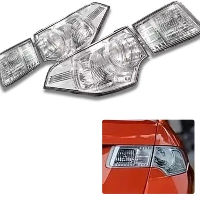 Crystal Clear Lens Brake Tail Lights For TSX CU2/CW2 2009-2014 Turn Signal Cover - Image 1 of 4