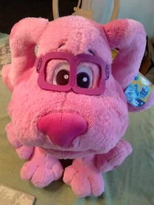 Nickelodeon BIG Hugs Magenta the Pink Dog From Blues Clues Plush - Picture 1 of 8