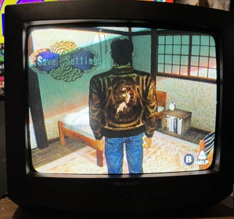 Vintage Retro Sharp 13H- M60 13 Inch Color Gaming TV Works Ship Fast And Safe - Image 1 of 4