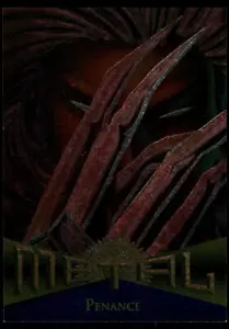 Tarjeta Marvel de metal Penance EX 109 1995 - Imagen 1 de 2