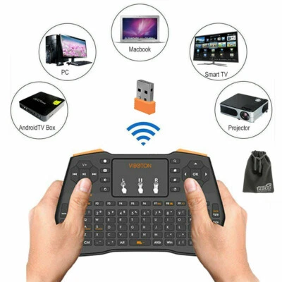 2.4Ghz Wireless Keyboard Touchpad and Mouse Combo for PC Android Rechargeable - Image 1 of 4