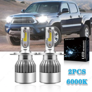 Super Bright White LED Headlight High Low Beam Bulbs for 1997-2004 Toyota Tacoma - Picture 1 of 8