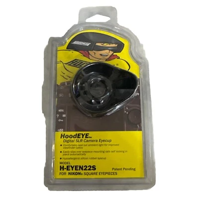 Hoodman HoodEYE H-EYEN22S DSLR Camera Eyecup for Nikon Square Eyepieces - Image 1 of 2