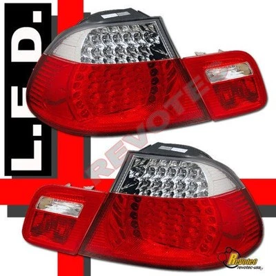 00 01 02 BMW E46 2DR Coupe 328Ci 325Ci 323Ci 330Ci LED Tail Lights 1 Pair - Image 1 of 2