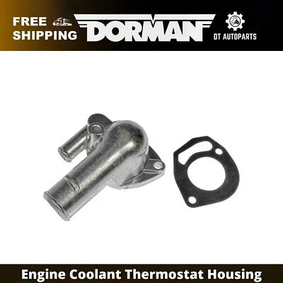 Carcasa termostato refrigerante motor Dorman Jeep CJ7 1981-1986 1982 1983 1984 Foto 1 de 4