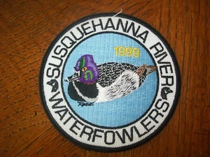 PARCHE PATO CUELLO ANILLO SUSQUEHANNA RIVER WATERFOWLERS SERIE 4" 1999 - Imagen 1 de 2