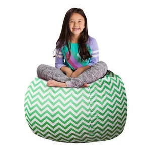 Posh Stuffable Stuffed Animal Storage Bean Bag Chair Cover - Childrens Toy Or... - Picture 1 of 7