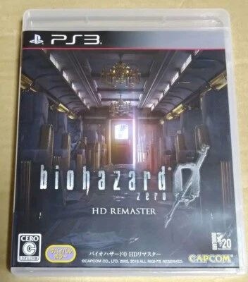 PS3 Biohazard 0 Zero HD Remaster PlayStation 3 CAPCOM Japanese Tested Genuine - Image 1 of 3