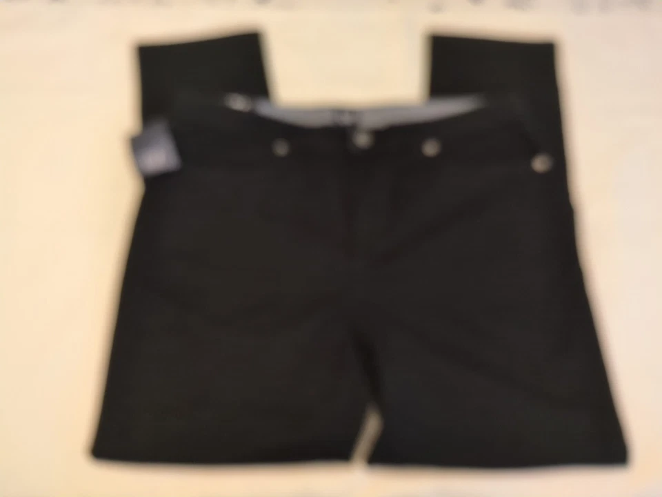 Men’s Black Gap Stretch Twill Pants 38x32 s