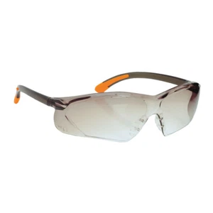 Portwest PW15 Polycarbonate Corded Fossa Work WrapAround Safety Eye Glasses ANSI - Picture 1 of 6