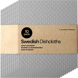 Swedish Dishcloths for Kitchen- 10 Pack Reusable Paper Towels Washable - Eco Fri - Picture 1 of 12