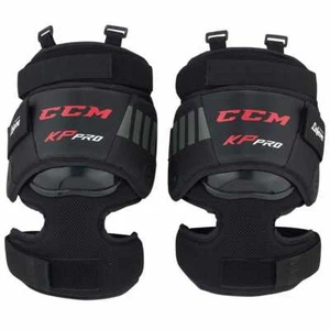 CCM Goalie KP Pro Knee Pads! Thigh Guard Pro Level Protect Black Senior SR KPPRO - Bild 1 von 2