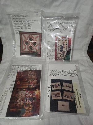 Quilts Crafts Patterns Hearts Bunnies  - Image 1 of 4