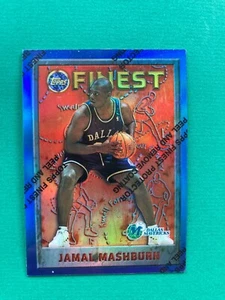 1995-96 Topps Finest Refractor Jamal Mashburn #214 coating - Bild 1 von 2