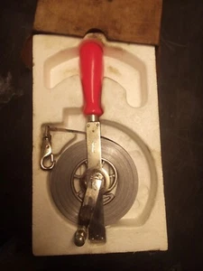 Vintage Lufkin C1295S 75 Ft Oil Gauging Tape Measure, 1/2 In Blade - Picture 1 of 4