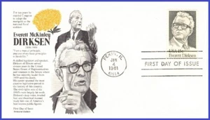 USA3 #1874 U/A ARISTOCRAT FDC Everett Dirksen - Imagen 1 de 1