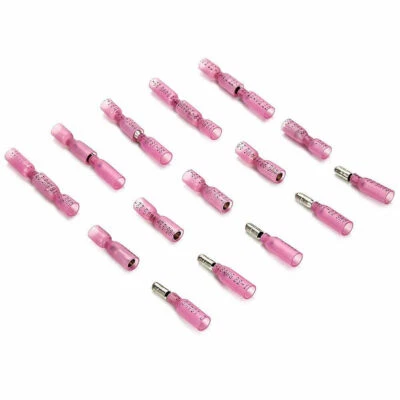Waterproof Heat Shrink Bullet Female Male Wire Connector Crimp Terminal 22-16AWG - Image 1 of 4