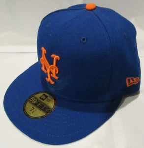 MLB New York Mets 9/11 Memorial Fitted Baseball Hat 7 3/8 Royal Blue - Picture 1 of 6