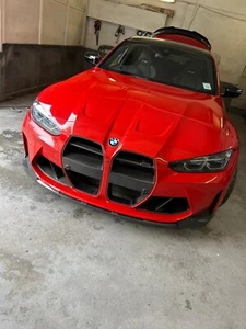 Bmw G80 G82 G83 G81 M3 M4 Carbon Fibre Front Splitter Mp M Performance Style Lip - Picture 1 of 10