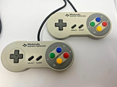 Authentic Super Famicom 2Controllers SNES Used maintenance items From Japanese - Image 1 of 4