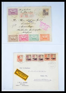 Lot 40398 Cover collection Dutch east Indies 1928-1948 in album. - Picture 1 of 10