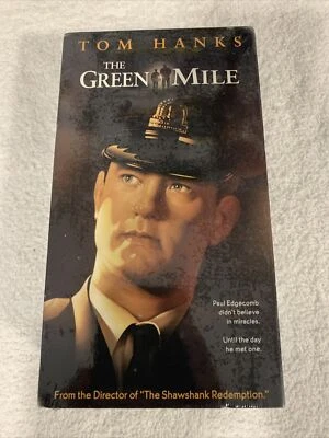 Green mile vhs (2000) Tom Hanks Michael C.Duncan Factory sealed 2 Tapes 1st Ed - Image 1 of 4