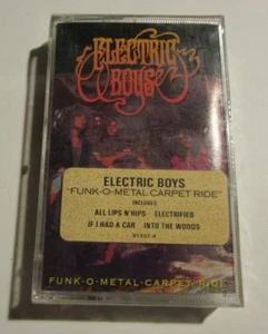 1990 Electric Boys ‎– Funk-o-Metal Carpet Ride Cassette SEALED Atco 7 91337-4 - Picture 1 of 2