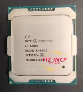 Intel Core i7-6800K 3.4GHz 6-Core LGA 2011 15MB Desktop CPU Processor SR2PD 140W - Picture 1 of 2