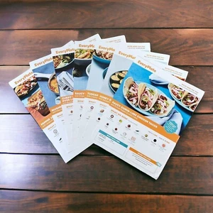 7 EveryPlate Dinner Recipe Cards HelloFresh Tacos Fried Chicken Pasta Pot Pie - Picture 1 of 10
